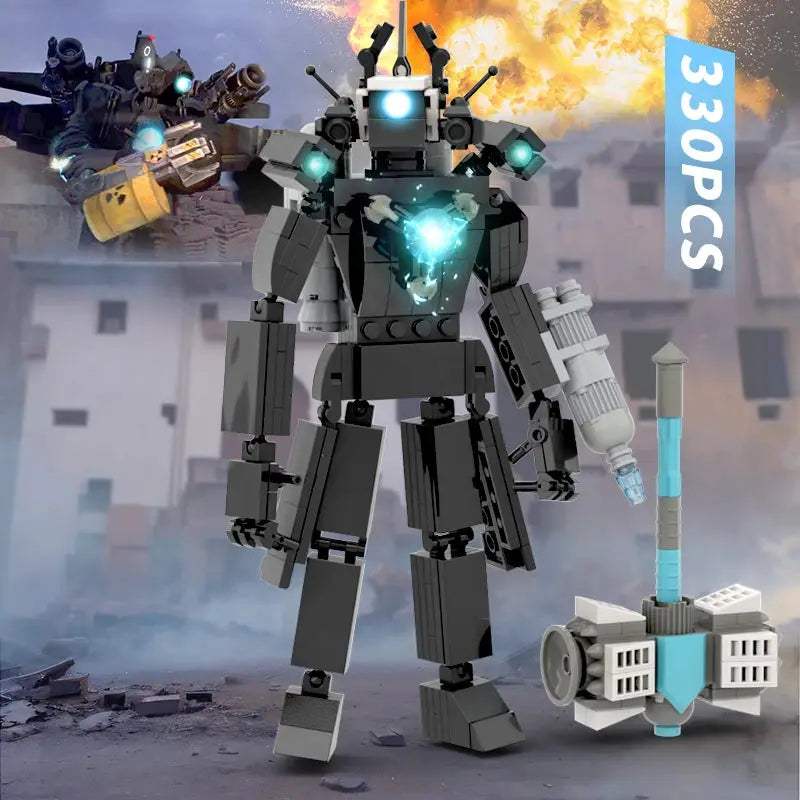  LEGO Compatible Skibidi Toilet Action Figures For Kids -  ToylandEU™