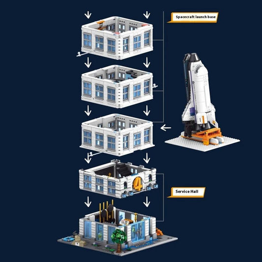  LEGO Compatible Skyscraper City Block Set Modular -  ToylandEU™