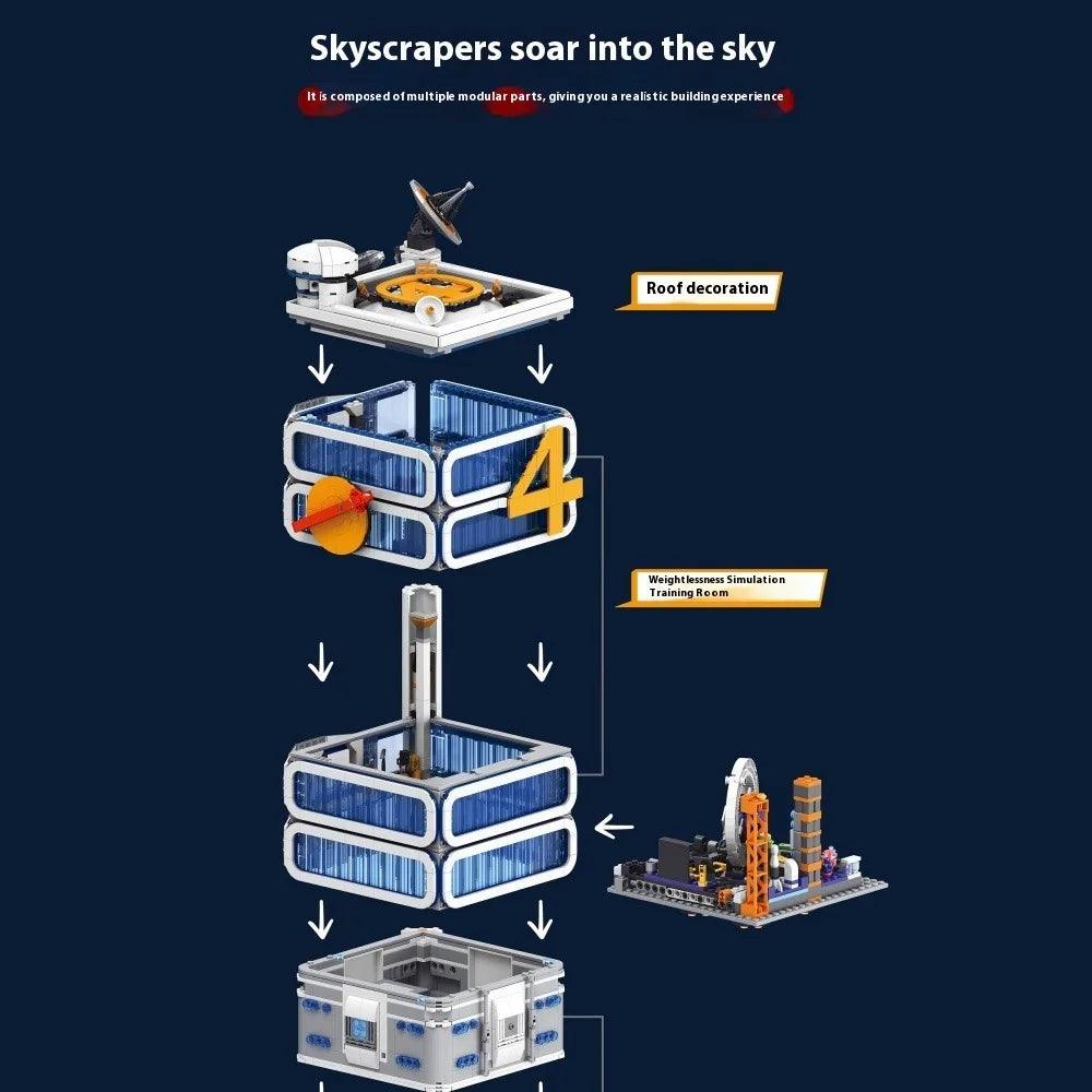  LEGO Compatible Skyscraper City Block Set Modular -  ToylandEU™