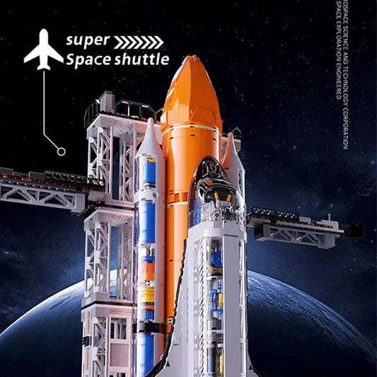 LEGO Compatible Space Shuttle Modular Building Kit Over 2200 Pieces - ToylandEU