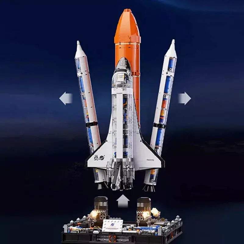LEGO Compatible Space Shuttle Modular Building Kit Over 2200 Pieces - ToylandEU