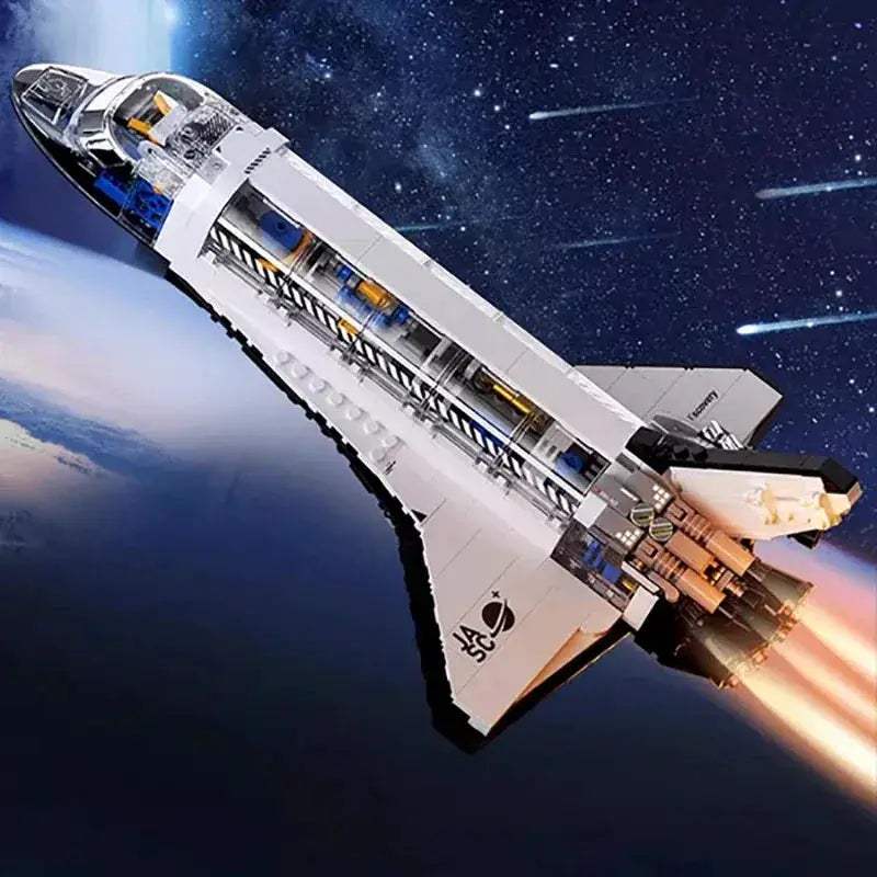 LEGO Compatible Space Shuttle Modular Building Kit Over 2200 Pieces - ToylandEU
