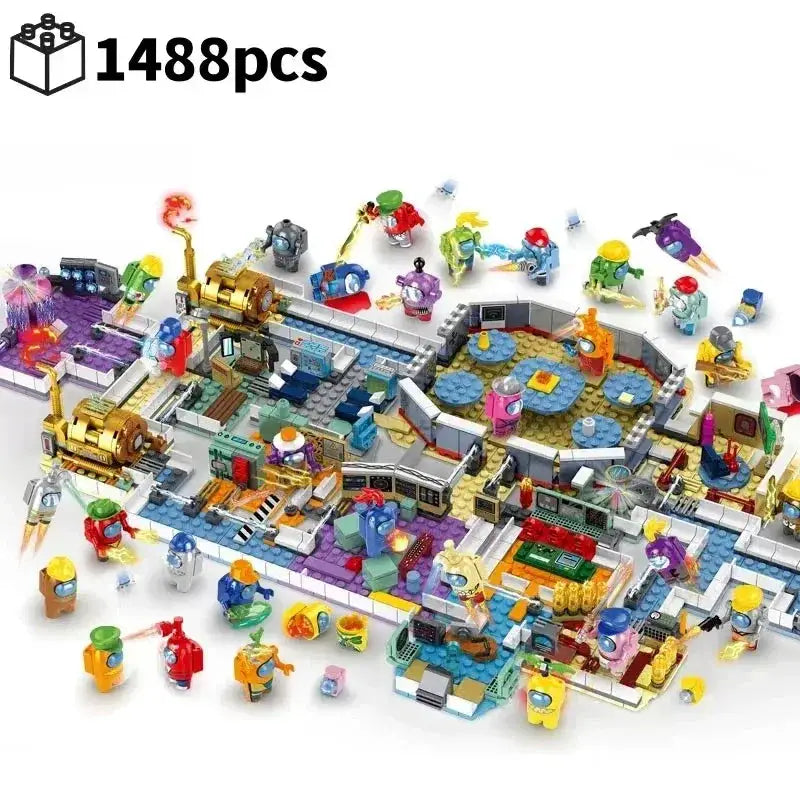 LEGO Compatible Space Werewolf MOC Building Blocks Kit Boosting Creativity - ToylandEU