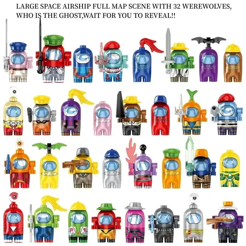 LEGO Compatible Space Werewolf MOC Building Blocks Kit Boosting Creativity - ToylandEU