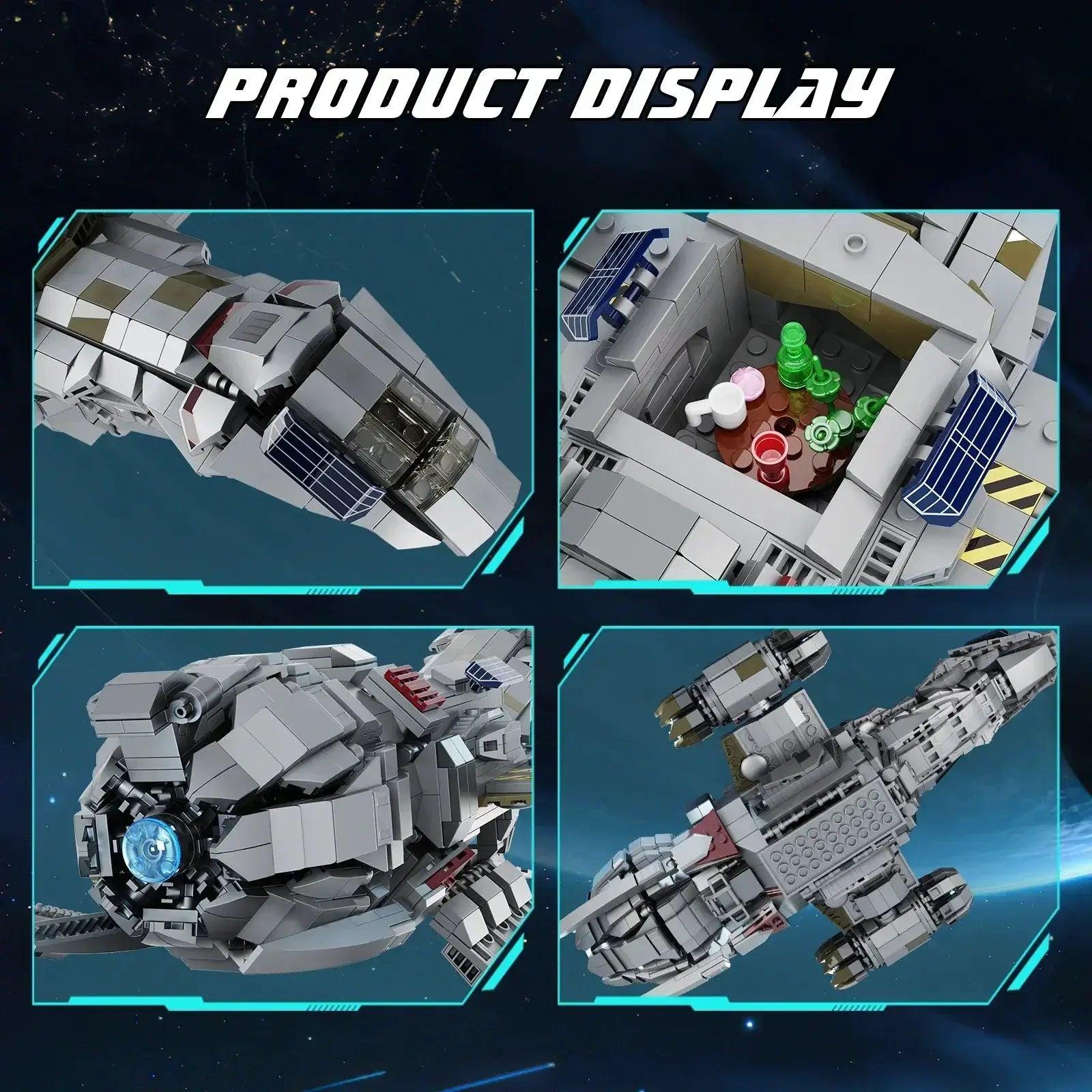  LEGO Compatible Spaceship Building Blocks Set Premium -  ToylandEU™