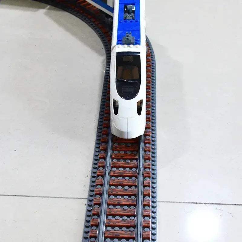 LEGO Compatible Train Tracks Set for Creative City Builds - ToylandEU