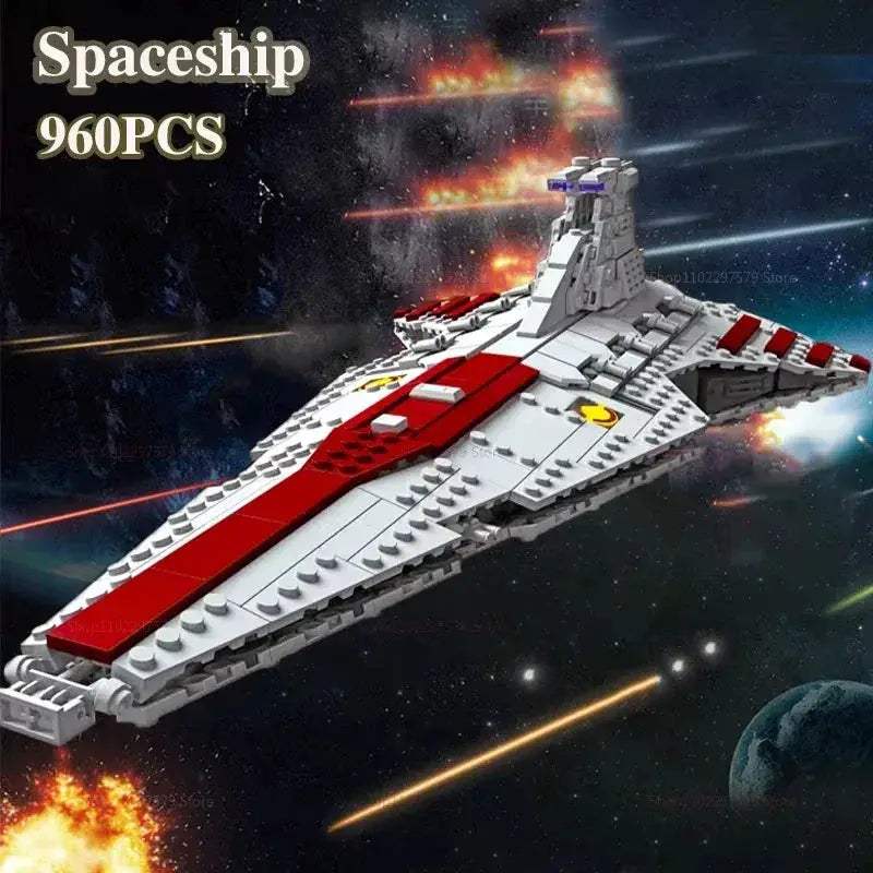 LEGO Compatible Venator Attack Cruiser MOC Builds Creativity - ToylandEU