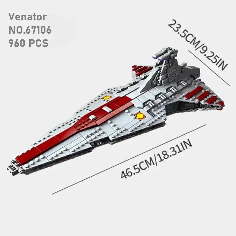  LEGO Compatible Venator Attack Cruiser MOC Creativity -  ToylandEU™