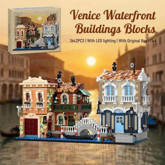  LEGO Compatible Venice LED Architecture Block Set -  ToylandEU™