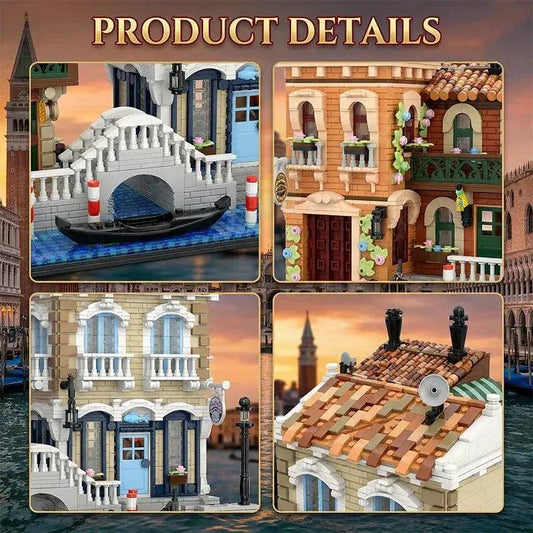  LEGO Compatible Venice LED Architecture Block Set -  ToylandEU™
