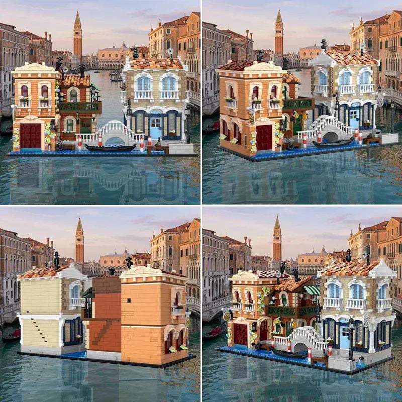 LEGO Compatible Venice LED Architecture Block Set For City View - ToylandEU