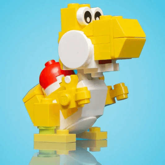  LEGO Dinosaur Build Set Custom Yellow Dino Bricks -  ToylandEU™