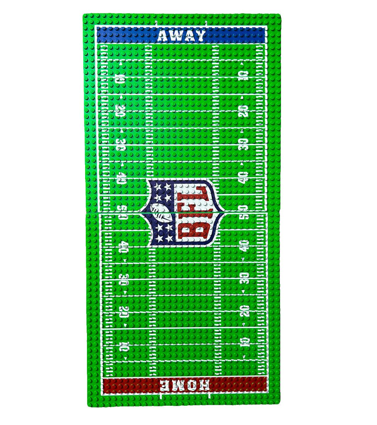  LEGO Football Field Custom UV Printed Baseplates 