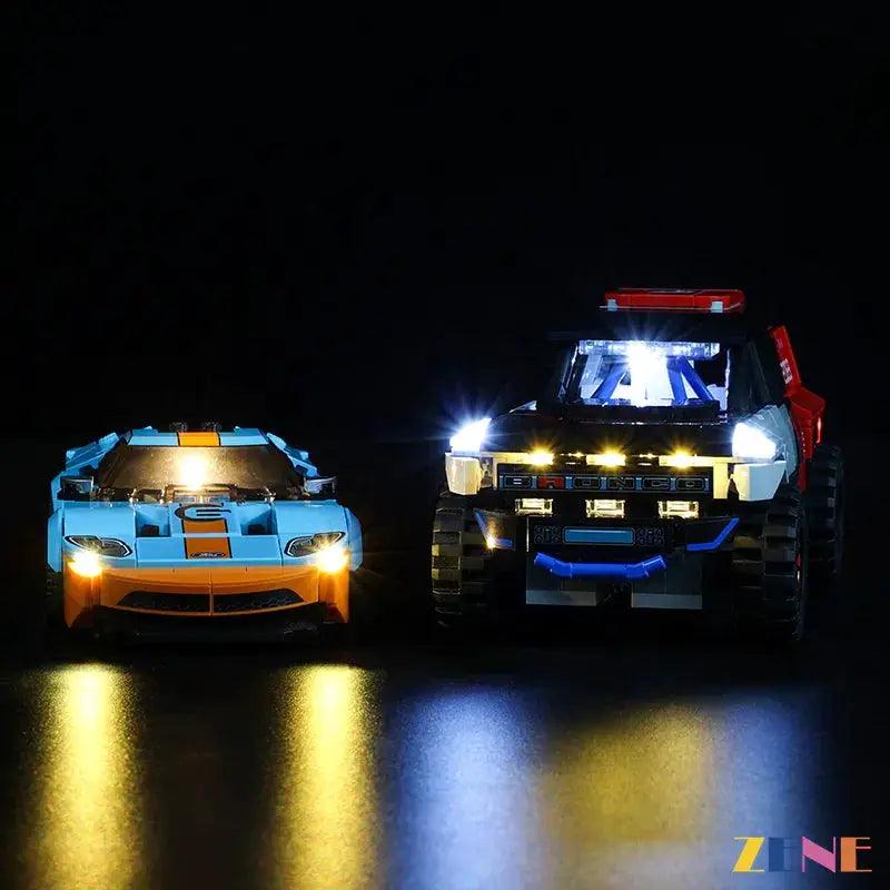 LEGO Ford GT Heritage Edition Light Kit Easy Install -  ToylandEU™