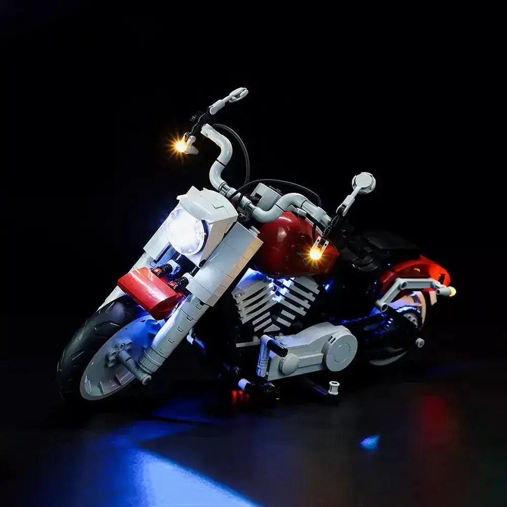  LEGO Harley Davidson Fat Boy Light Kit Bright LEDs -  ToylandEU™