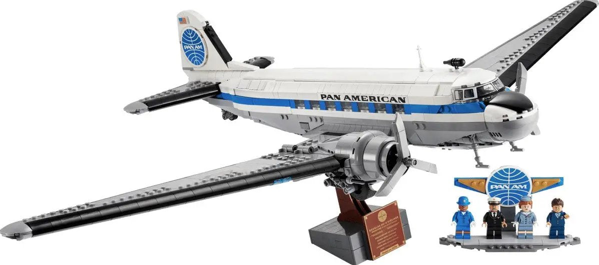  LEGO Icons Pan Am DC3 Airliner Display Model -  ToylandEU™