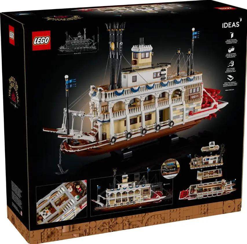  LEGO®  Ideas River Steamboat 21356 Huge 4090 Piece Build -  ToylandEU™
