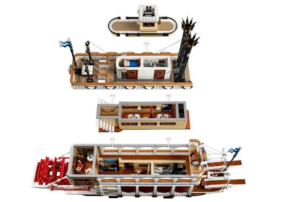 LEGO®  Ideas River Steamboat 21356 Huge 4090 Piece Build -  ToylandEU™