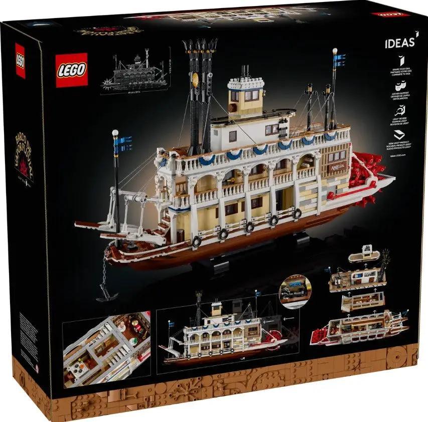  LEGO®  Ideas River Steamboat 21356 Huge 4090 Piece Build -  ToylandEU™