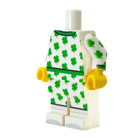  LEGO Minifig Body PJs Custom Print St Patricks Day -  ToylandEU™