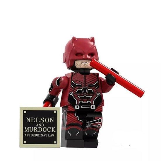 LEGO Minifigure Custom Blind Vigilante With Book
