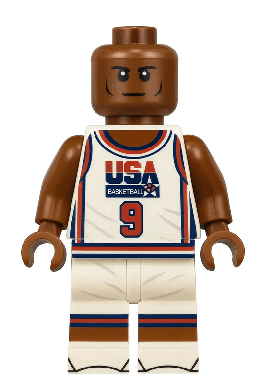  LEGO Minifigure Michael Jordan Custom Olympic Basketball -  ToylandEU™