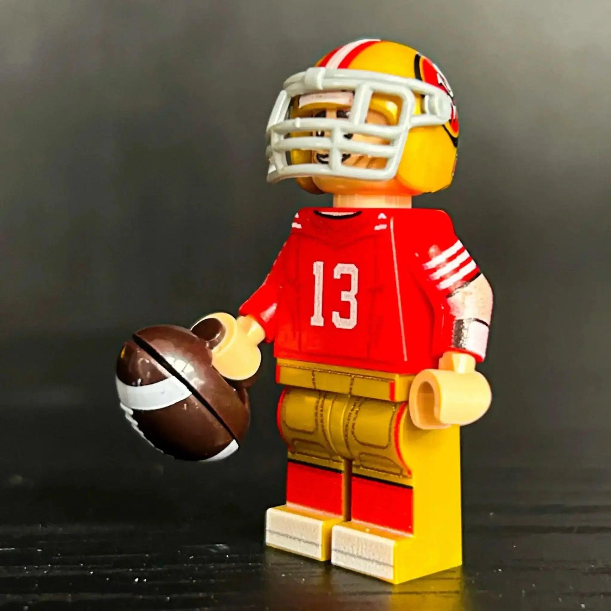  LEGO Minifigure NFL QB San Francisco Custom Helmet -  ToylandEU™