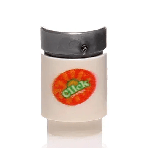  LEGO Minifigure Orange Soda Can Printed Design -  ToylandEU™