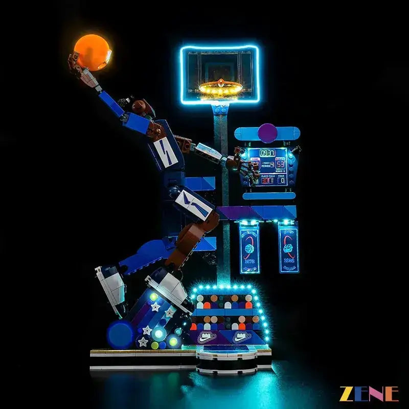 LEGO Nike Slam Dunk LED Lighting Kit Blue LED For 43010 -  ToylandEU™