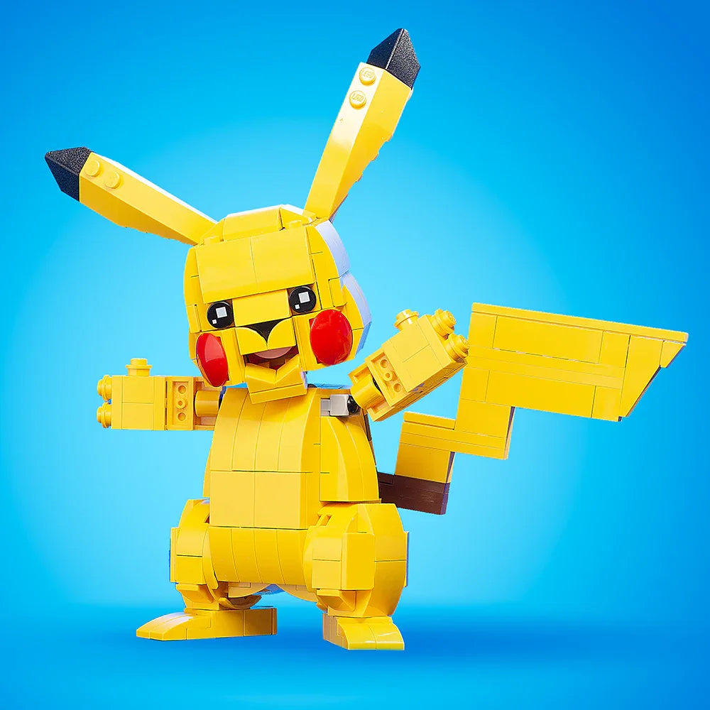 LEGO Pikachu MOC 7 Inch Custom Build Kit 270 Parts - ToylandEU