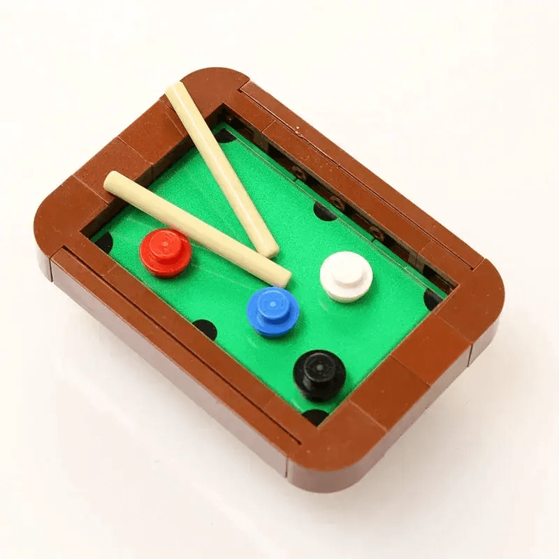  LEGO Pool Table Building Kit With Custom Decals Bricks -  ToylandEU™