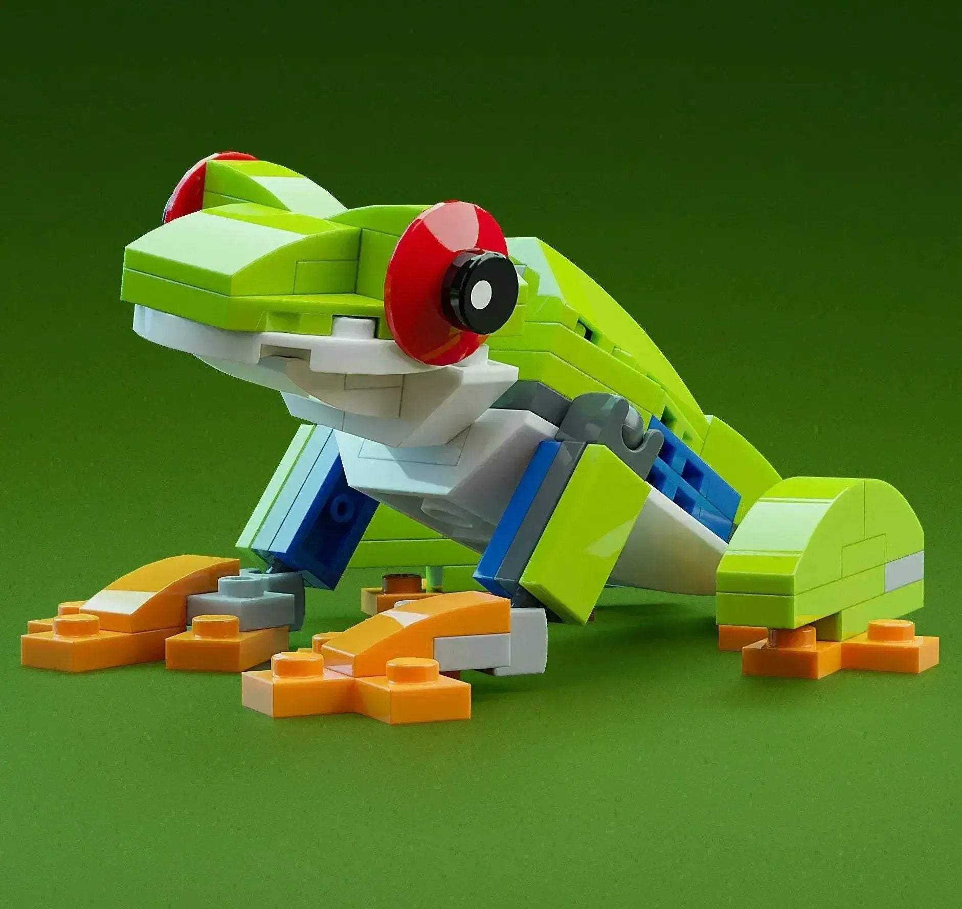  LEGO Red Eyed Tree Frog Custom Building Set By B3 -  ToylandEU™