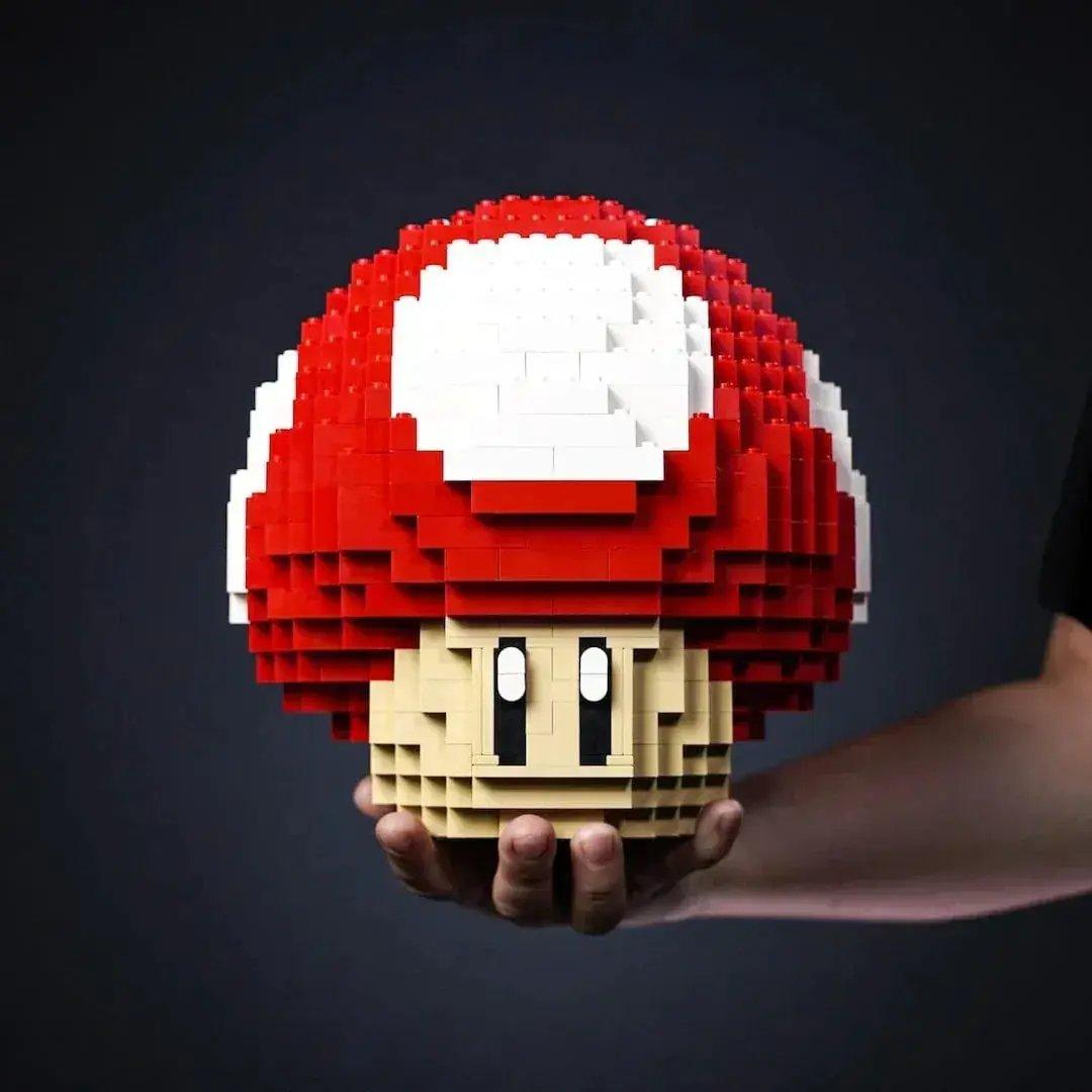  LEGO Red Mushroom Life Size Display Model for Collectors -  ToylandEU™