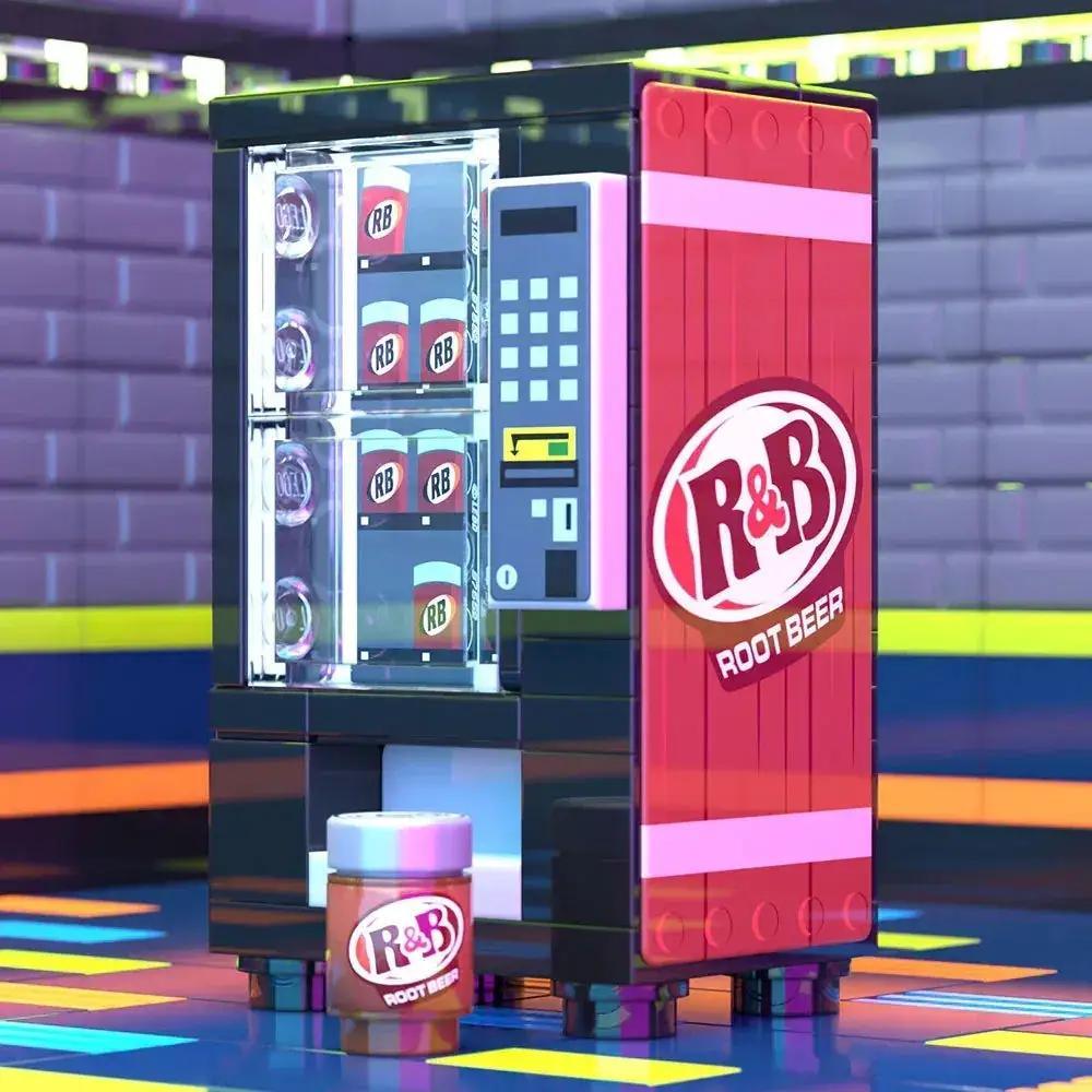  LEGO Root Beer Vending Machine Kit 34 Authentic Bricks -  ToylandEU™