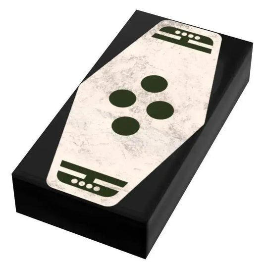  LEGO Sabacc Card Tile Custom Printed 1x2 Bright Green -  ToylandEU™