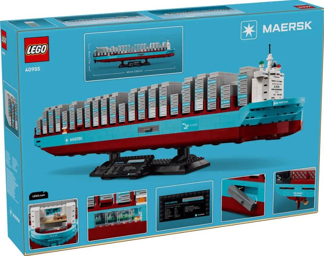  LEGO®  Maersk Dual-Fuel Container Vessel 1516-Piece Set -  ToylandEU™