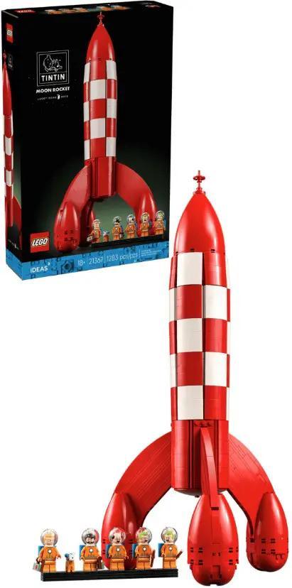  LEGO®  Tintin Moon Rocket Set 21367 Collectible Build -  ToylandEU™