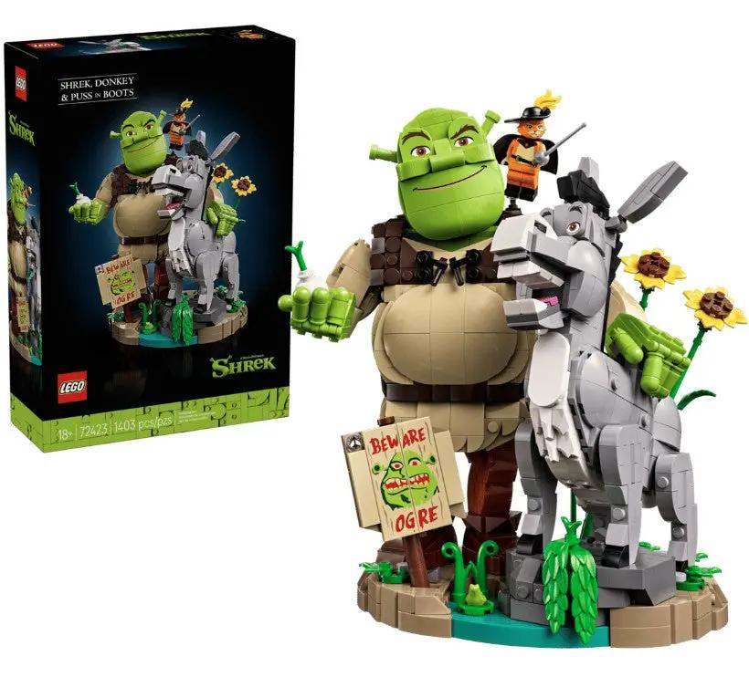  LEGO®  Shrek Donkey And Puss In Boots 1403-Piece Set -  ToylandEU™