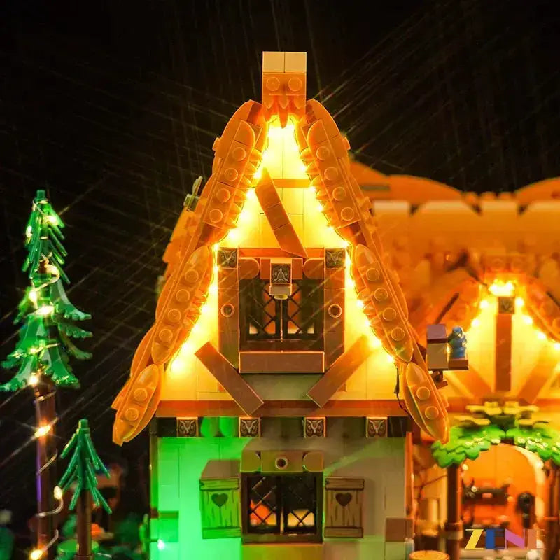  LEGO Snow White Cottage Lighting Kit Easy Installation -  ToylandEU™