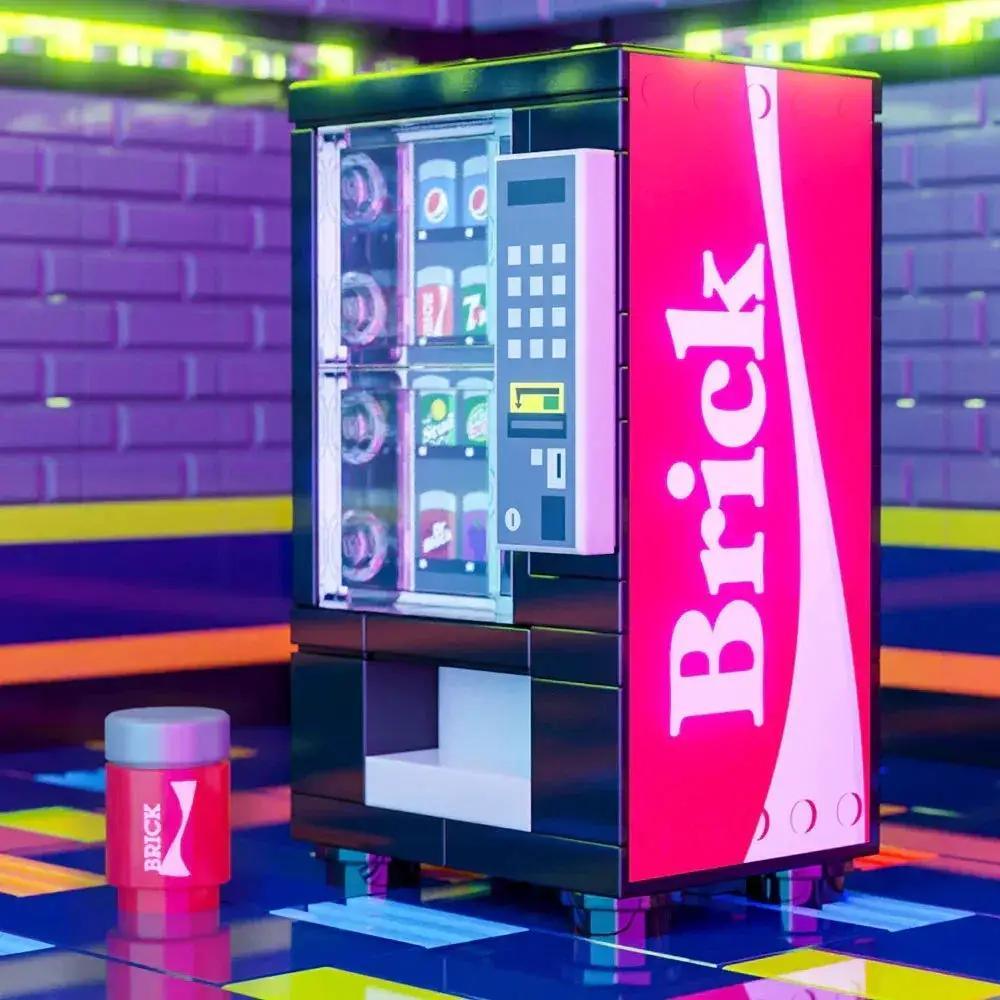  LEGO Soda Vending Machine Minifig Scale Includes Bricks -  ToylandEU™