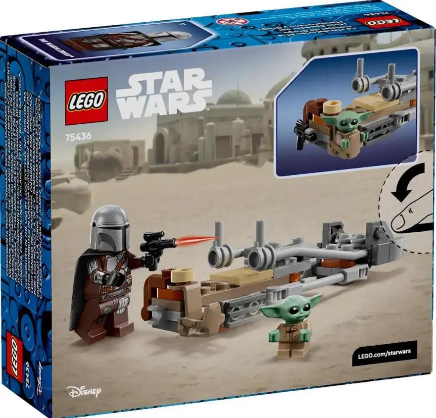  LEGO®  Star Wars Mandalorian Speeder Bike With Grogu Set -  ToylandEU™