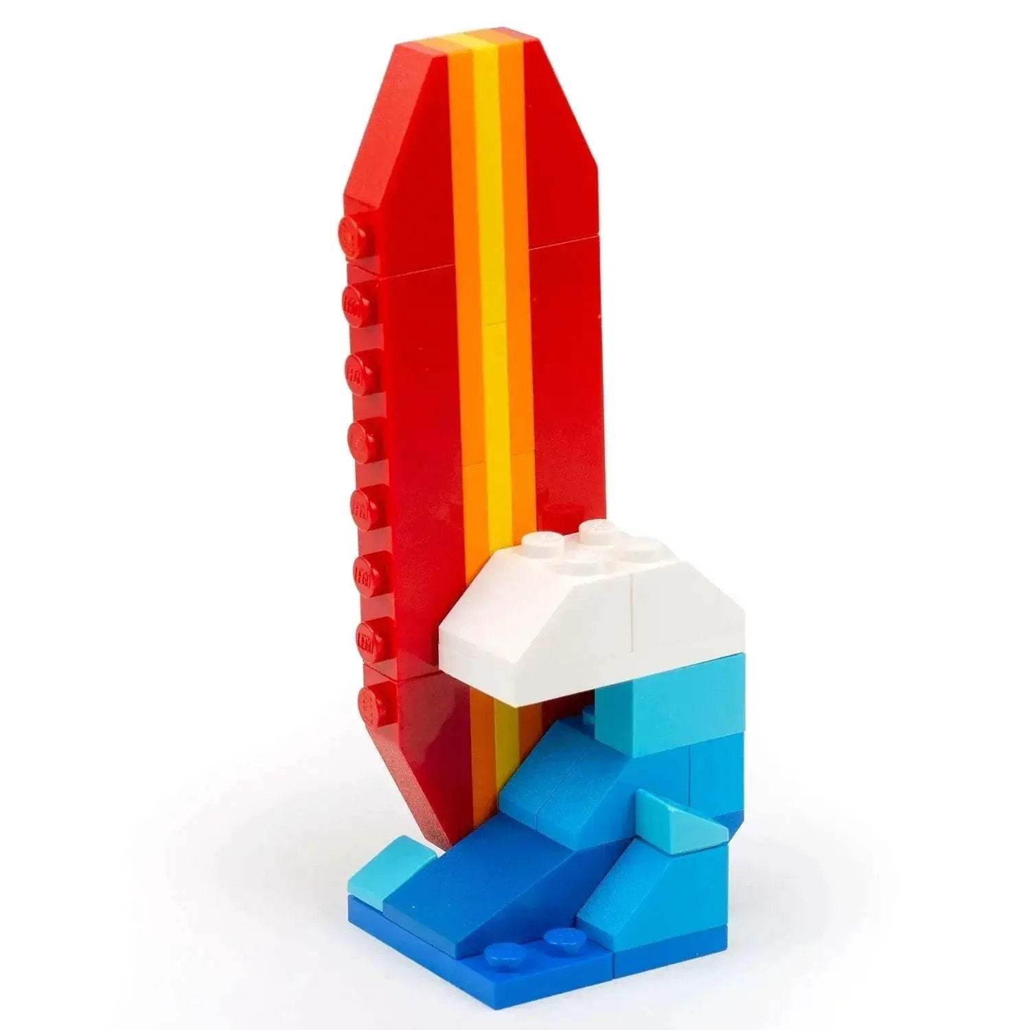  LEGO Surfboard Beach Build Kit Clear Instructions Wave -  ToylandEU™