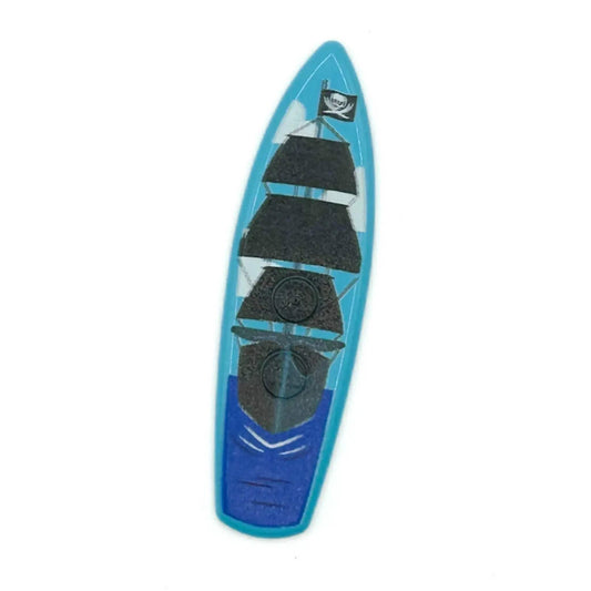  LEGO Surfboard Custom Printed With Black Pearl Artwork -  ToylandEU™