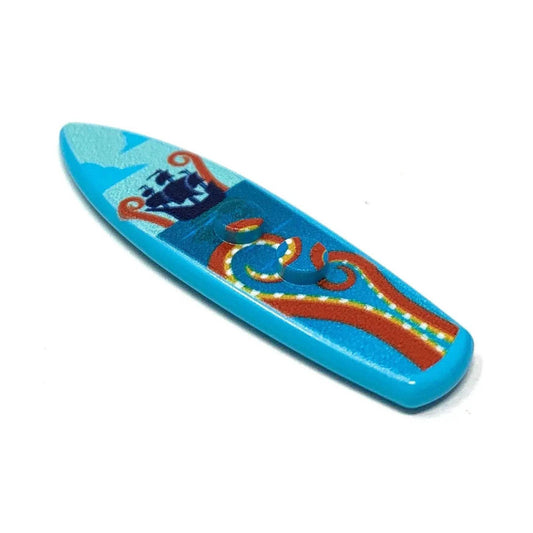  LEGO Surfboard Kraken Print on Authentic Bricks -  ToylandEU™