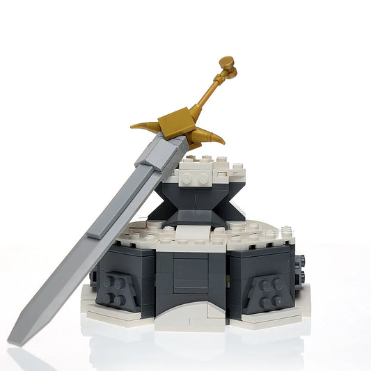 LEGO Sword In The Stone MOC With Hidden Locking Feature - ToylandEU