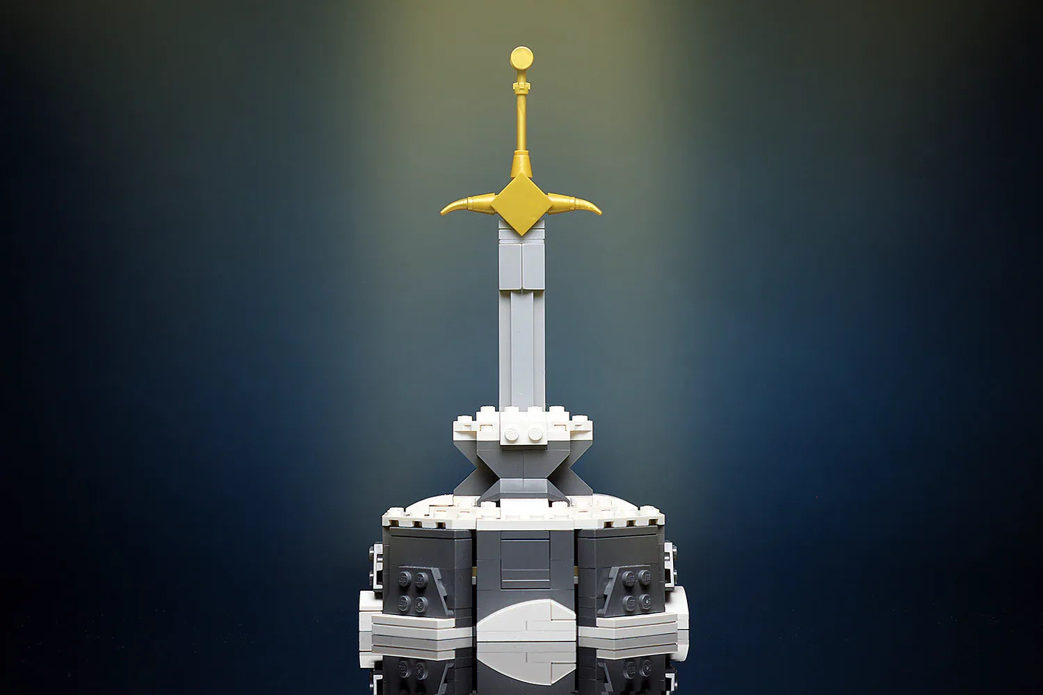 LEGO Sword In The Stone MOC With Hidden Locking Feature - ToylandEU