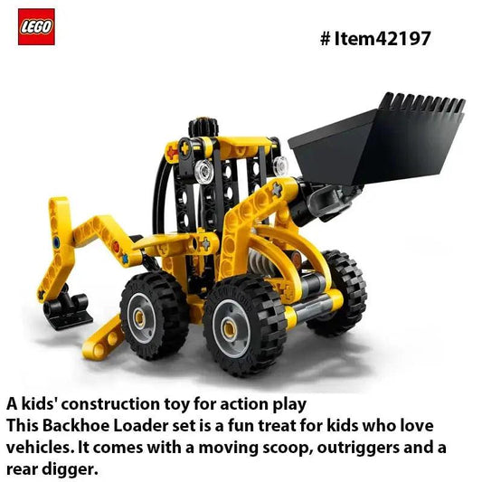  LEGO Technic Backhoe Loader Educational Gift STEM -  ToylandEU™