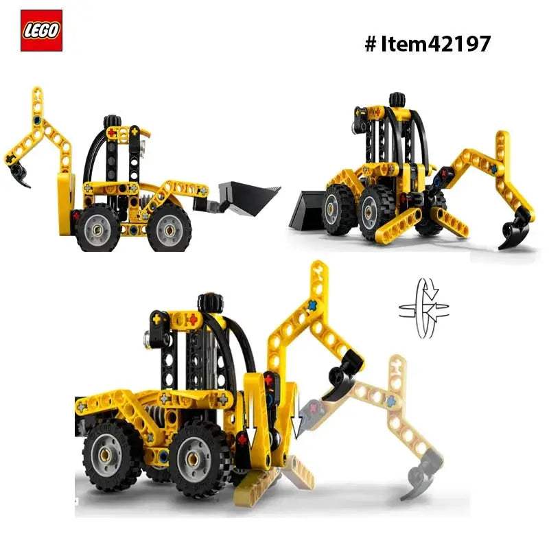  LEGO Technic Backhoe Loader Educational Gift STEM -  ToylandEU™