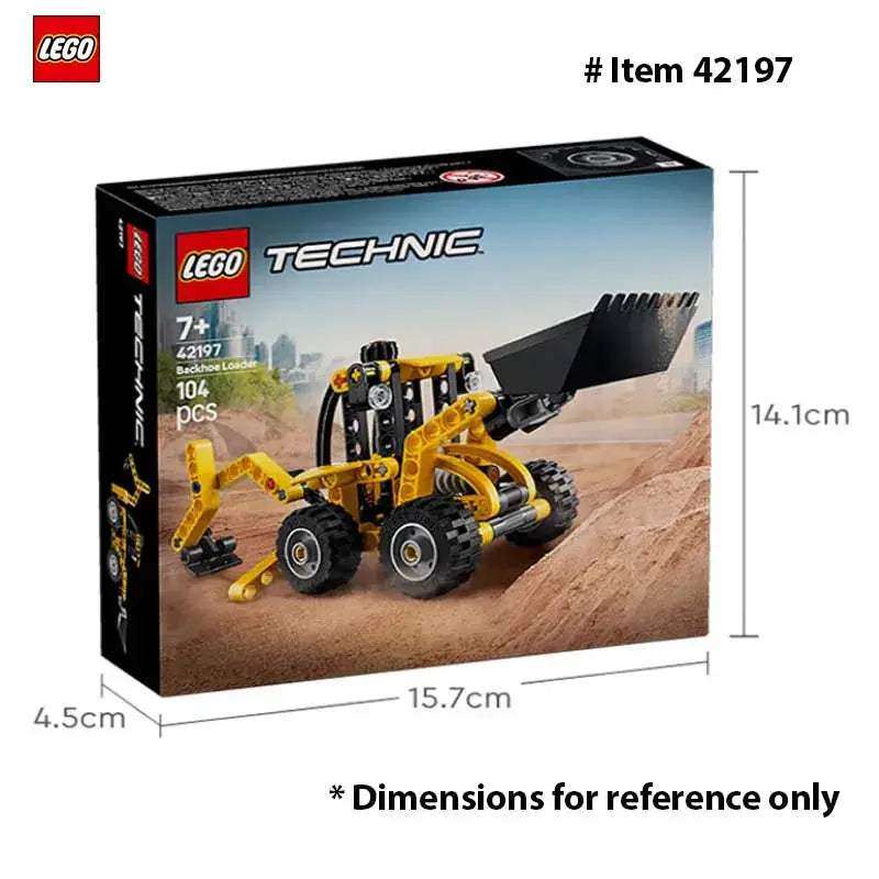  LEGO Technic Backhoe Loader Educational Gift STEM -  ToylandEU™