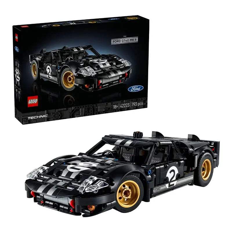  LEGO Technic Ford GT40 MKII Racing Car Set Realistic -  ToylandEU™